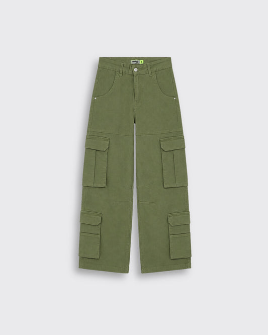Pantalón Wide-Tiro Alto