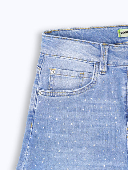 Jeans Wide Leg Brillos