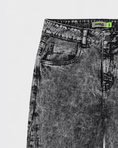 Jeans Wide-Tiro Alto