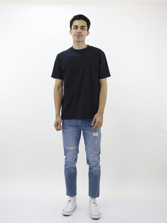 Jeans skinny azul medio