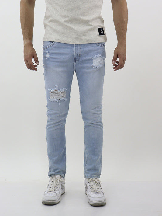 Jeans skinny fit azul claro