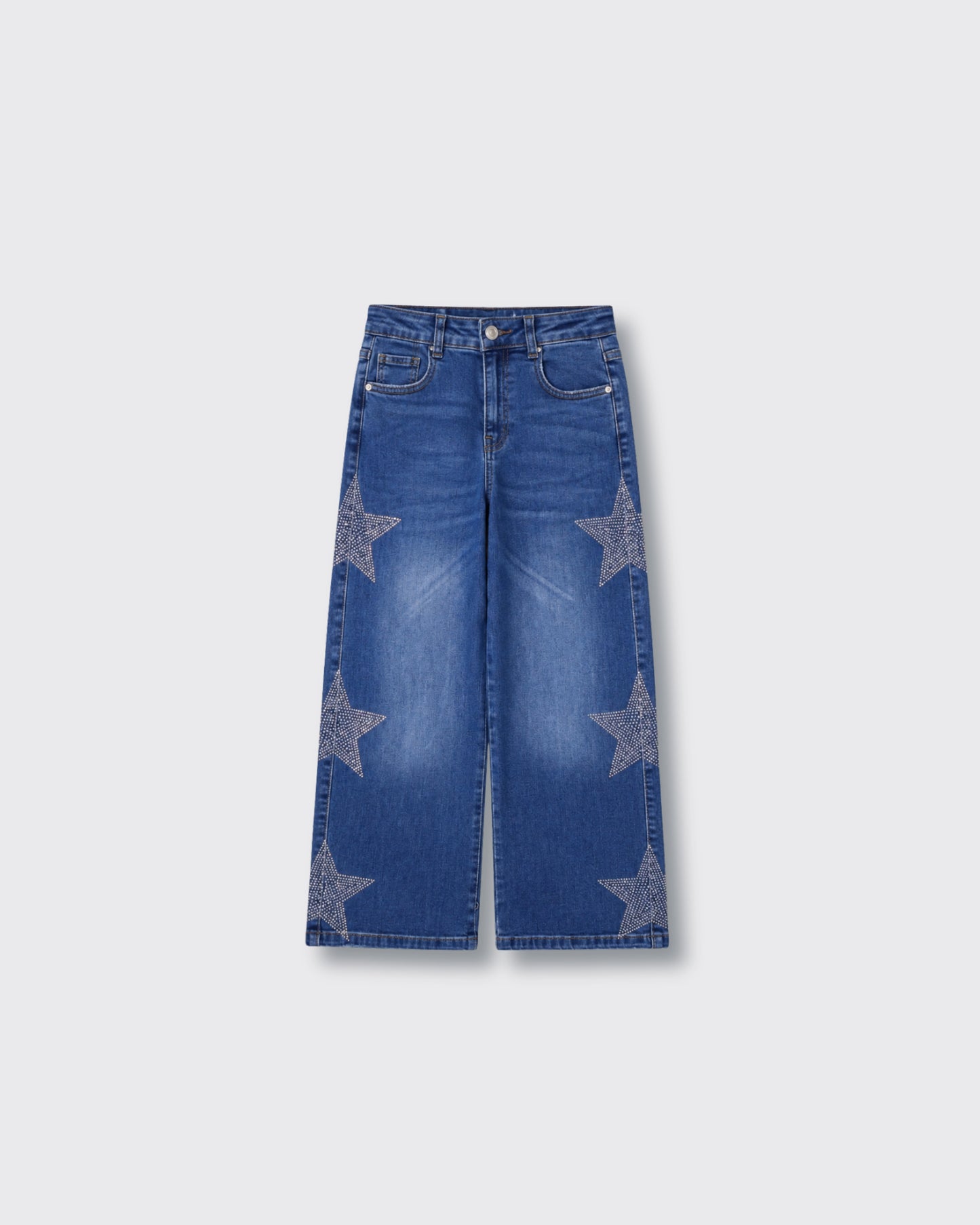 Jeans Wide Brillos