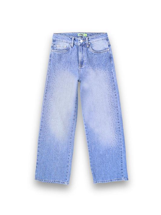Jeans Wide Leg Brillos