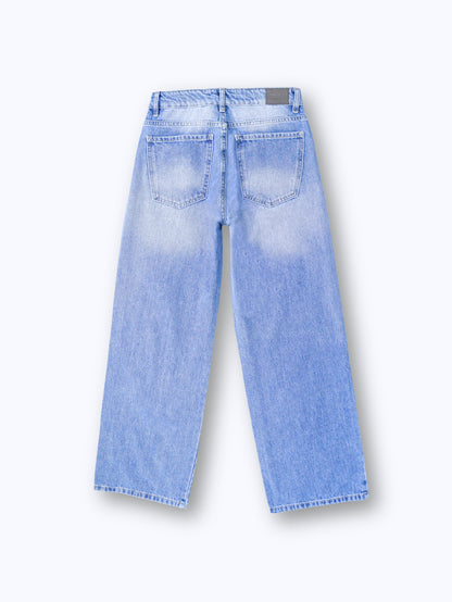 Jeans Wide Leg Brillos