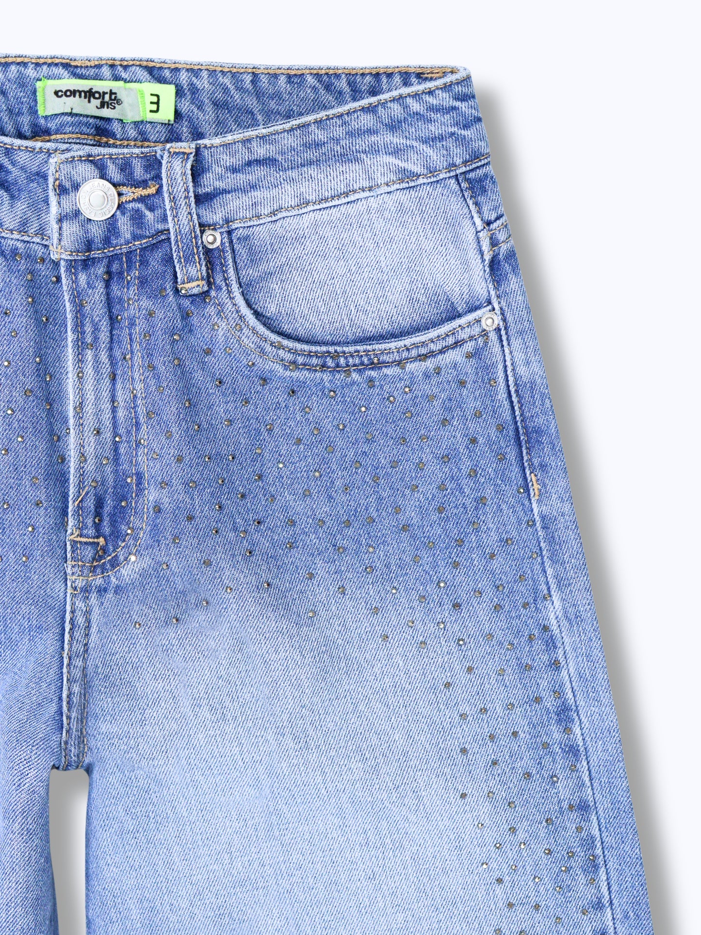 Jeans Wide Leg Brillos