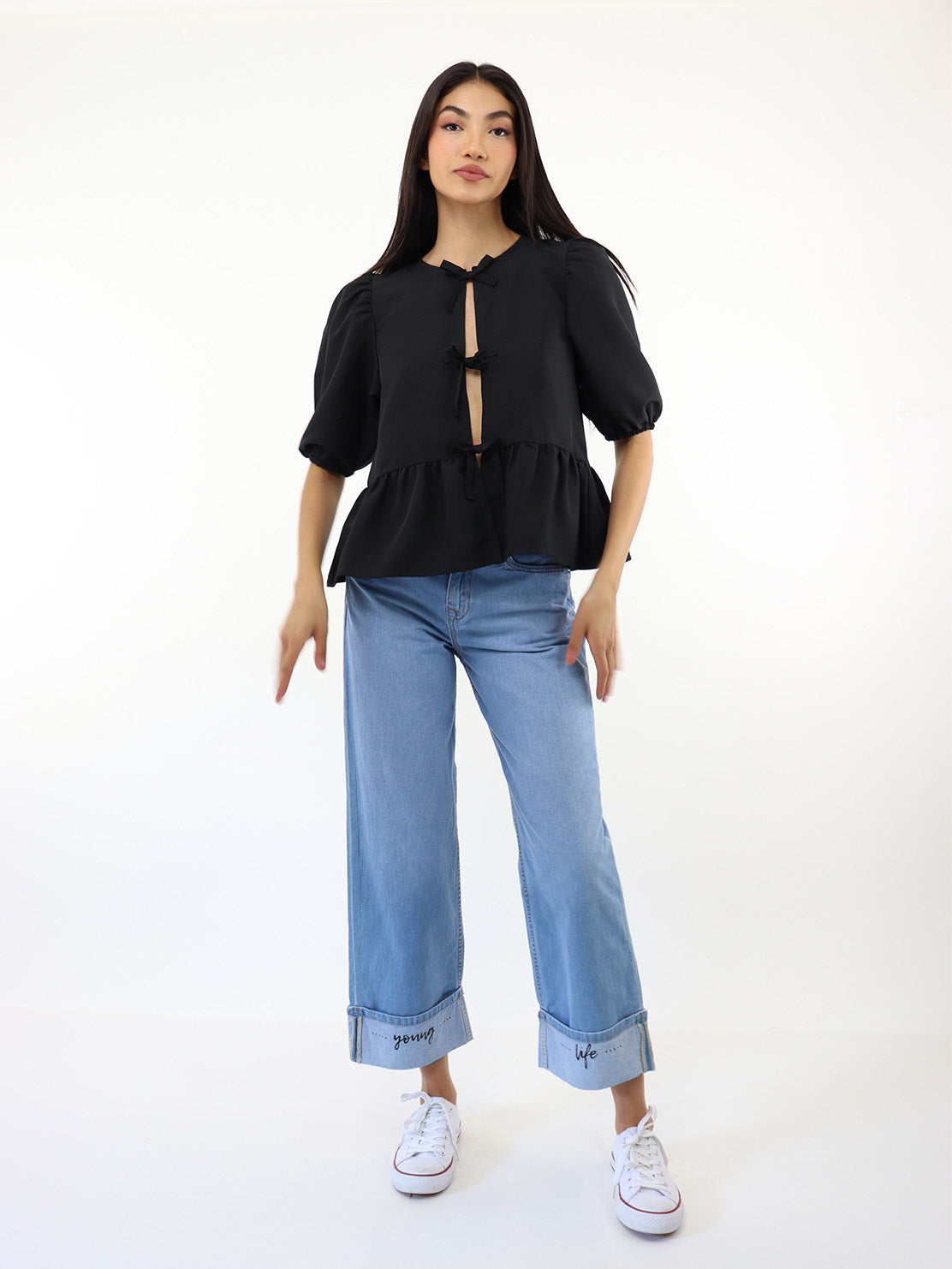 Blusa 1/2 manga