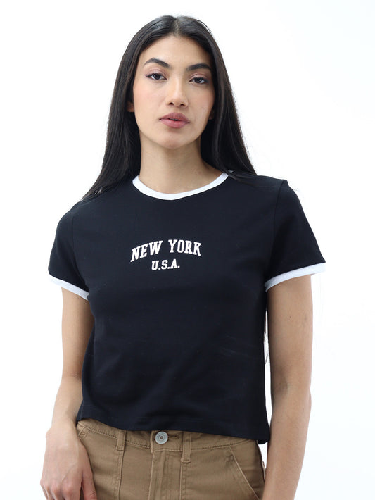 Playera estampada