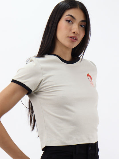 Playera estampada