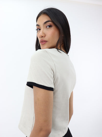 Playera estampada