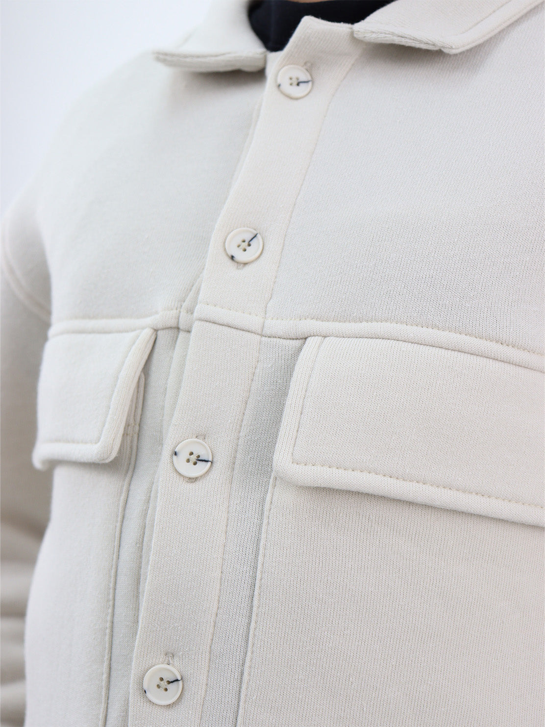 Sudadera beige