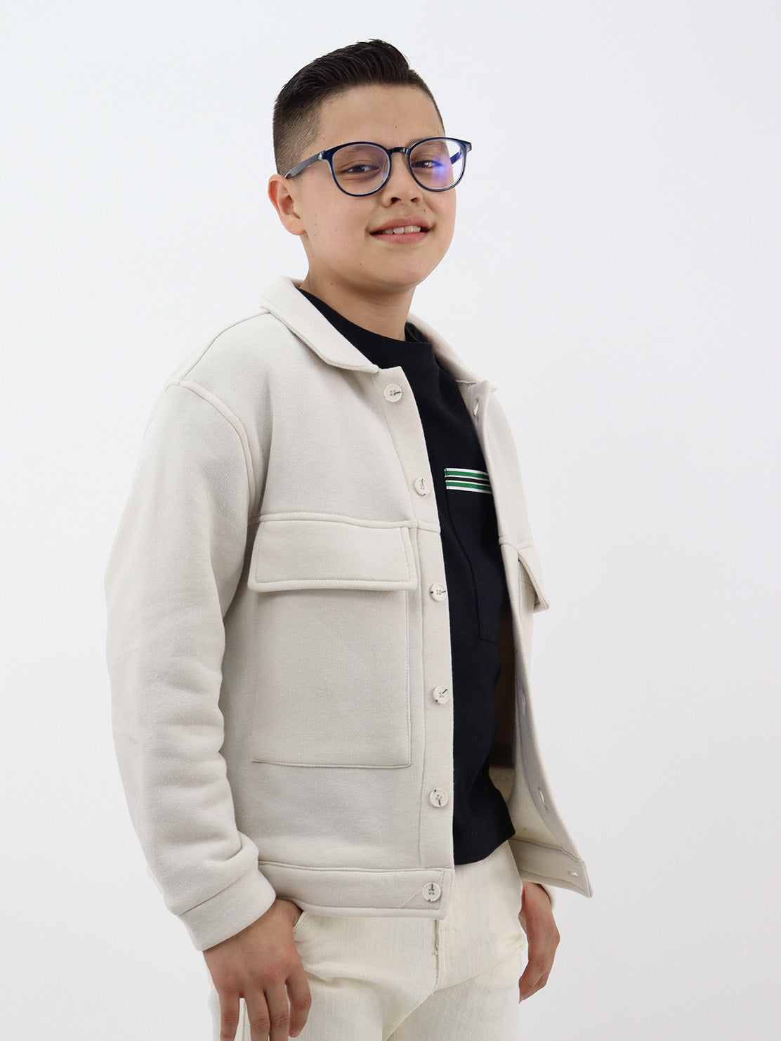 Sudadera beige