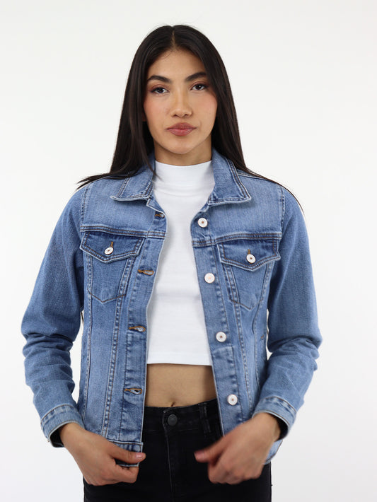 Chamarra vaquera algodón