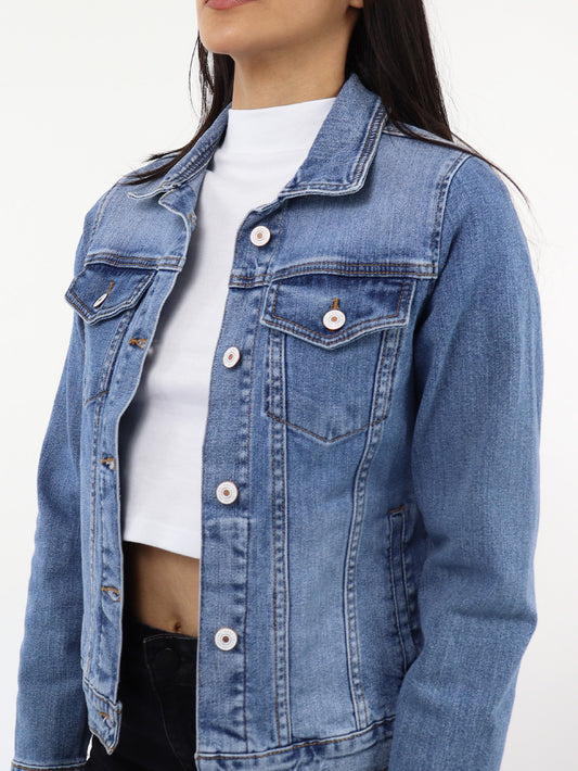 Chamarra vaquera algodón