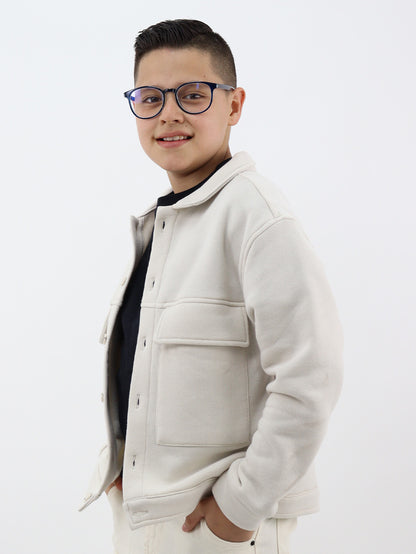 Sudadera beige