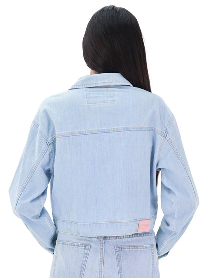 Chamarra Denim Corta