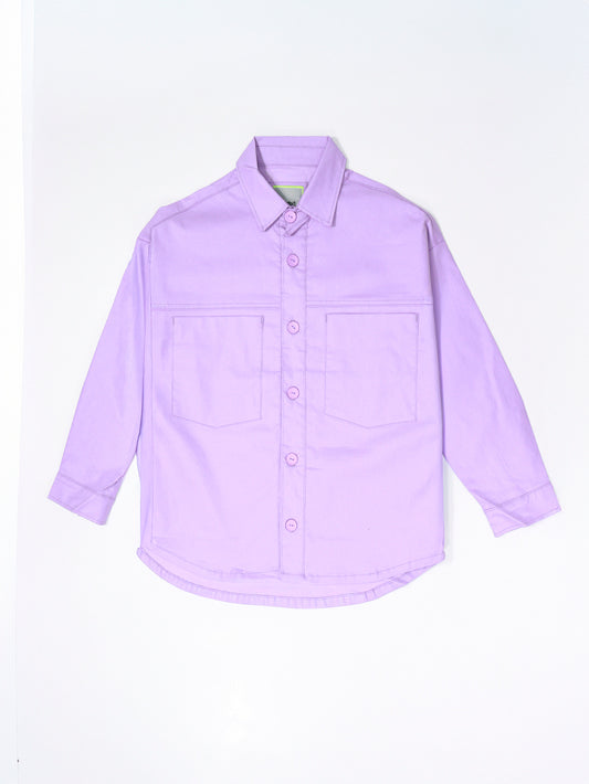 Sobrecamisa Oversize Lona