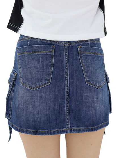 Falda Cargo-Tiro Medio