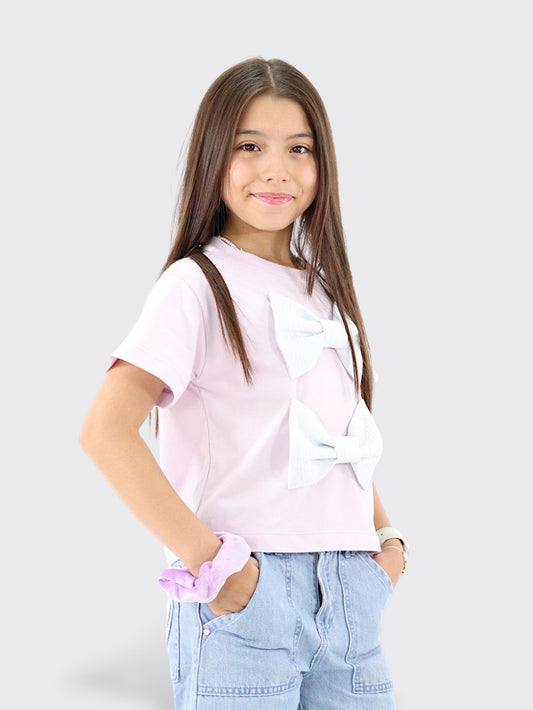 Playera Manga Corta Coquette