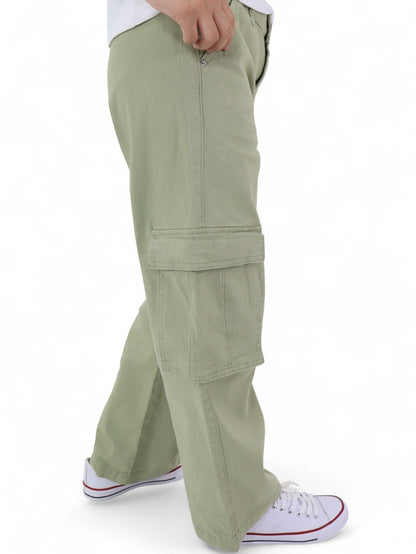 Pantalón Wide Leg Cargo