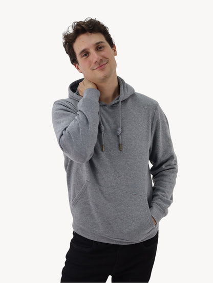 Hoodie unisex gris