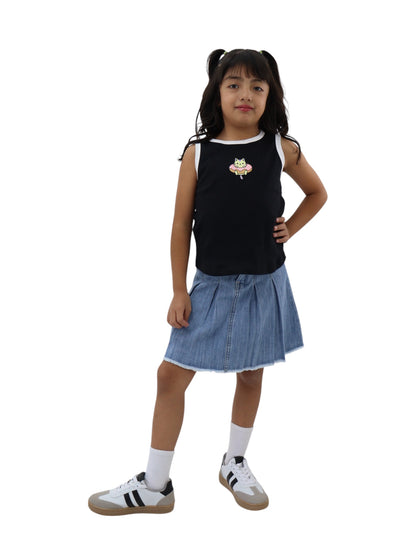 Falda con tablas