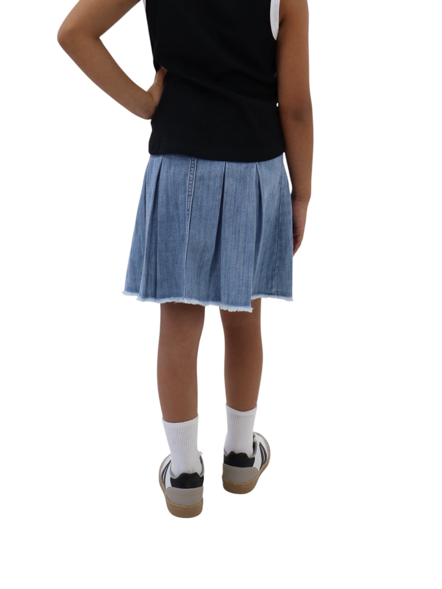 Falda con tablas