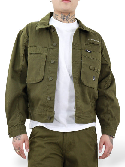 Chamarra Verde Militar