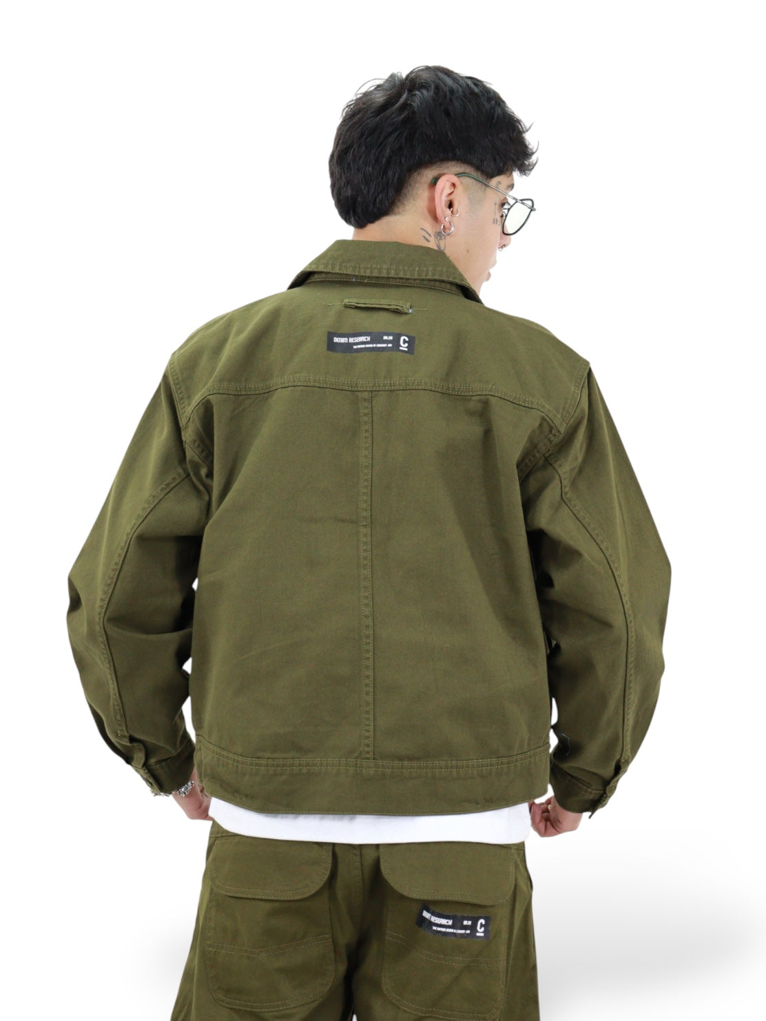 Chamarra Verde Militar