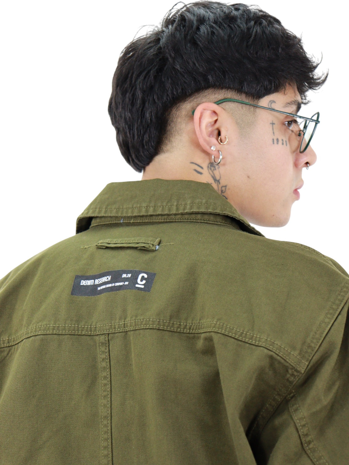 Chamarra Verde Militar