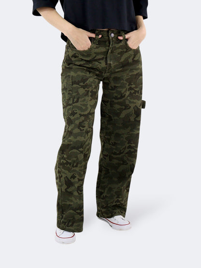 Jeans Baggy-Tiro Alto