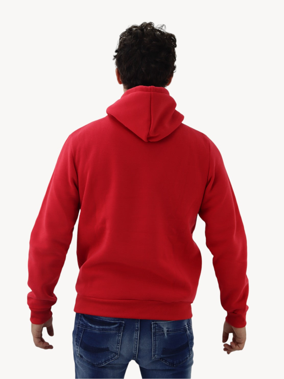 Hoodie unisex rojo