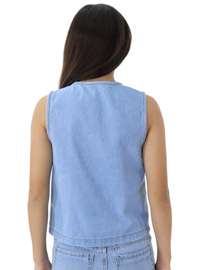 Chaleco Denim