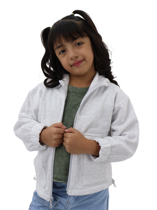 Sudadera gris jaspe