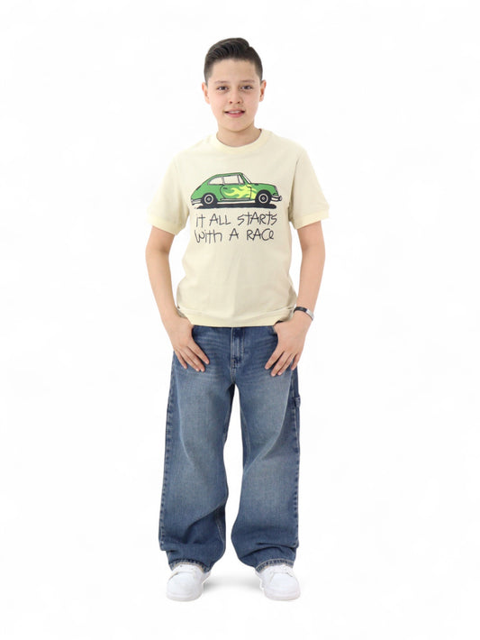 Jeans Wide Leg Carpintero