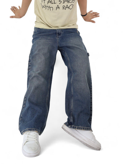 Jeans Wide Leg Carpintero