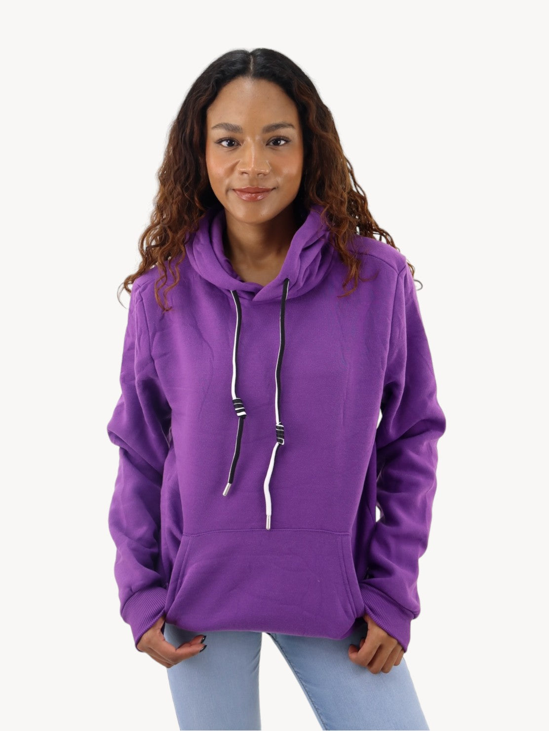 Hoodie unisex purple