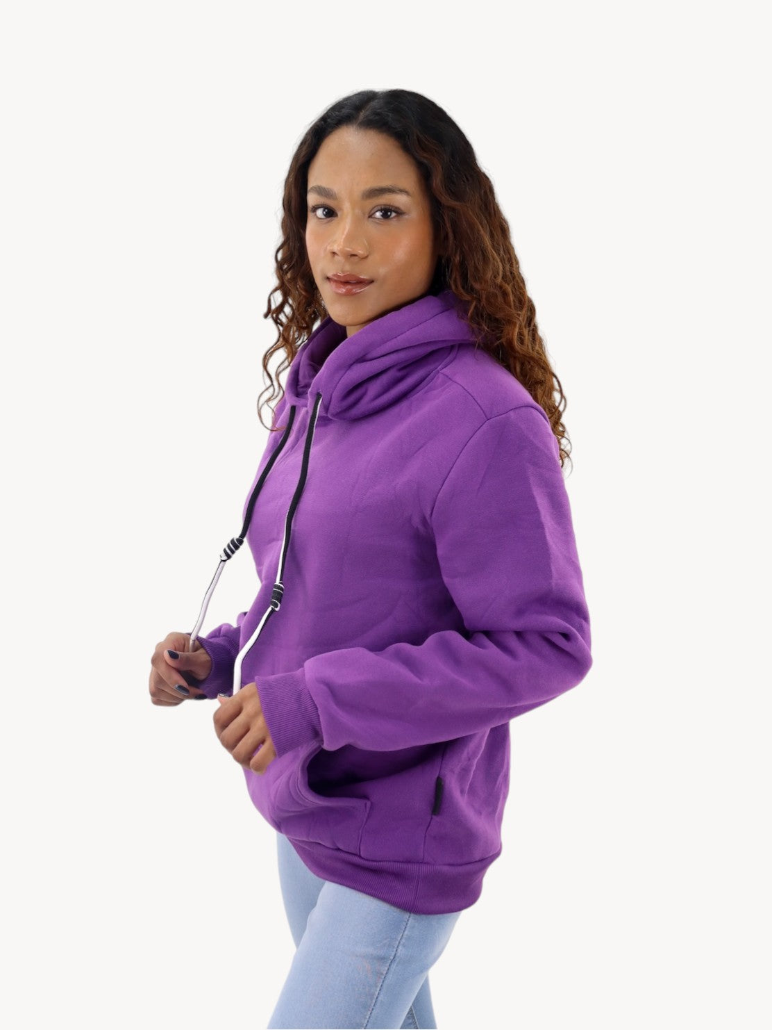 Hoodie unisex purple