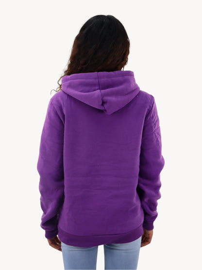 Hoodie unisex purple