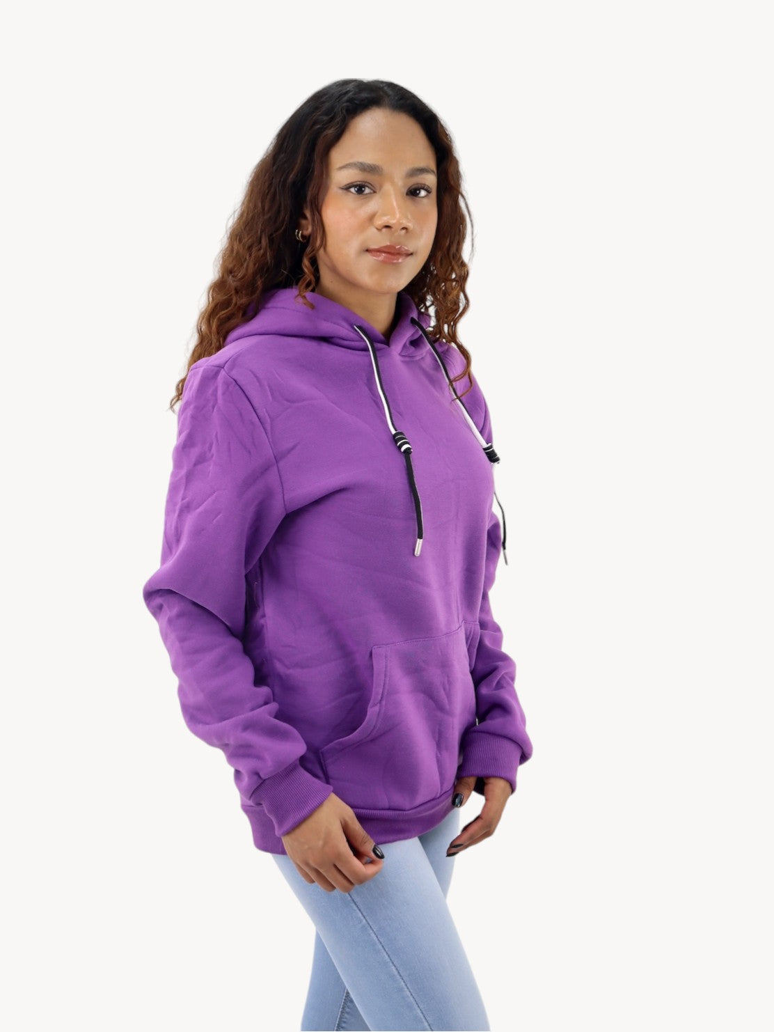 Hoodie unisex purple