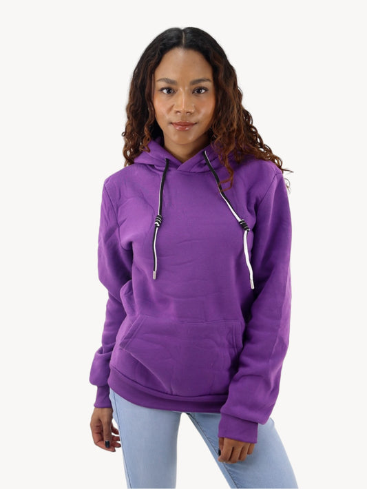 Hoodie unisex purple