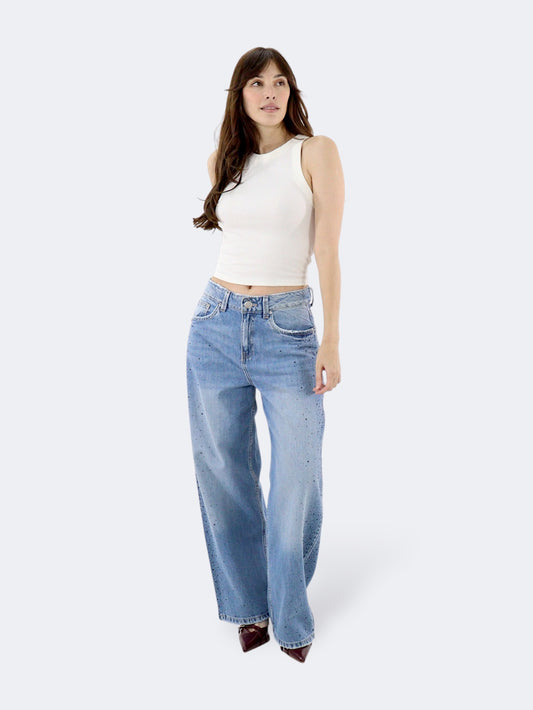 Jeans Baggy Brillos