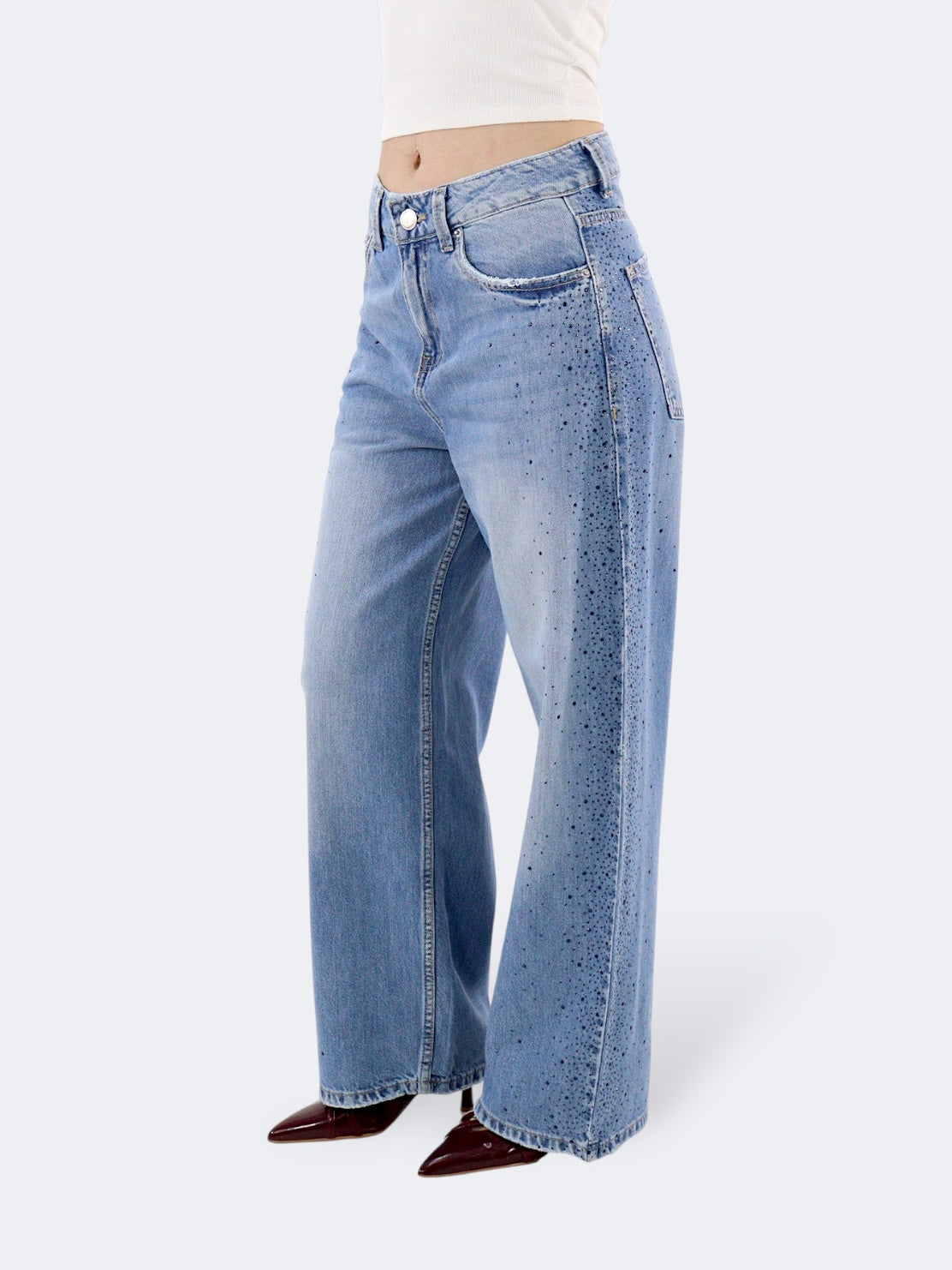 Jeans Baggy Brillos