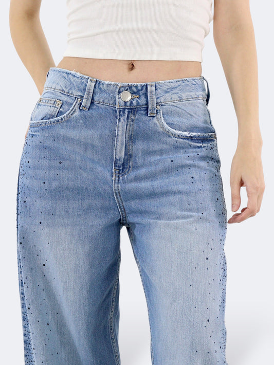 Jeans Baggy Brillos