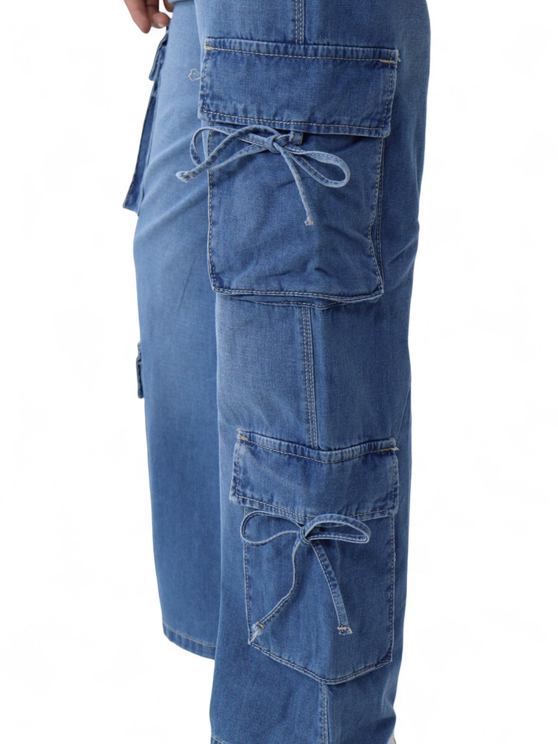 Jeans Cargo Wide Leg