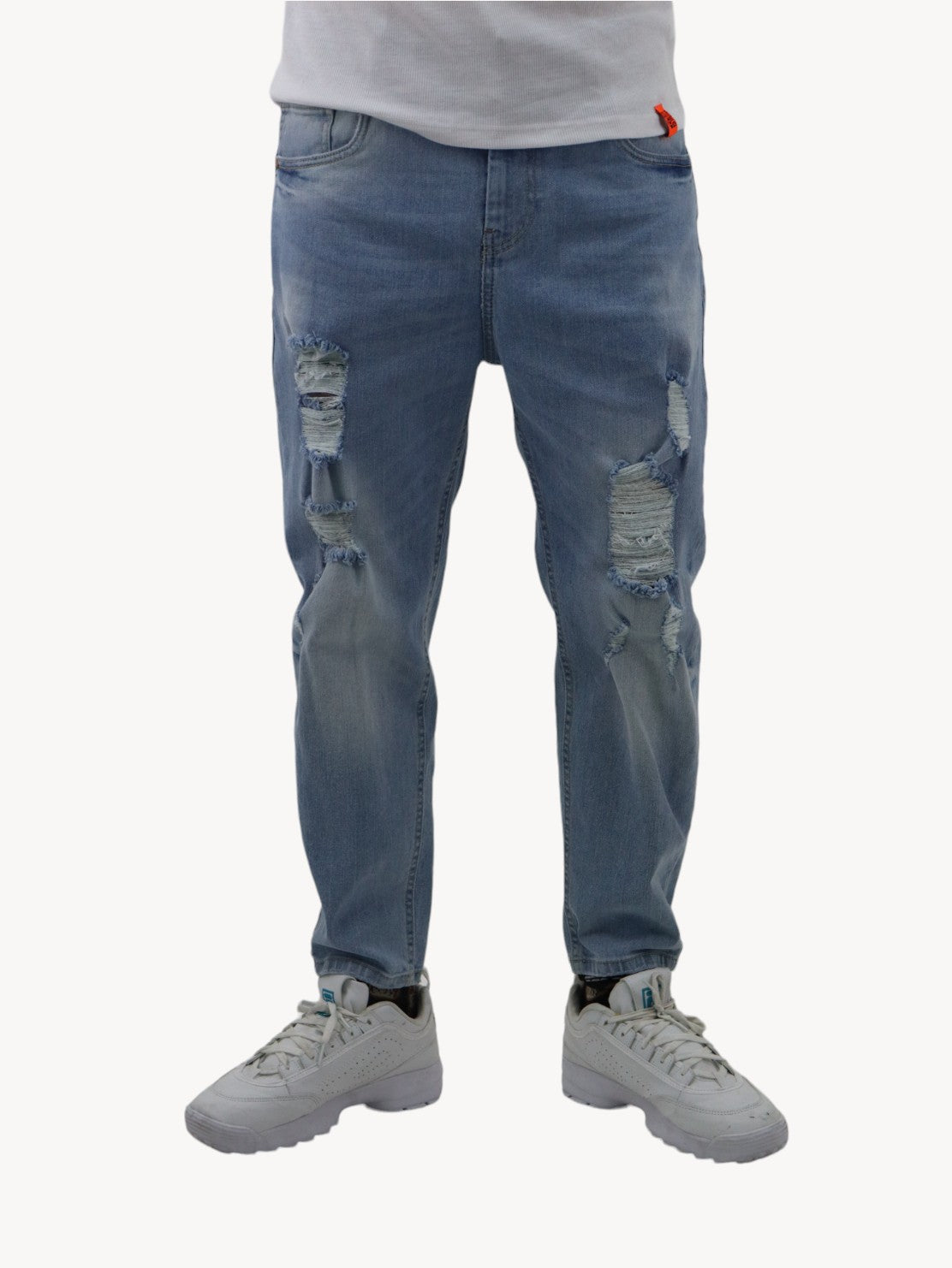 Jeans loose azul claro
