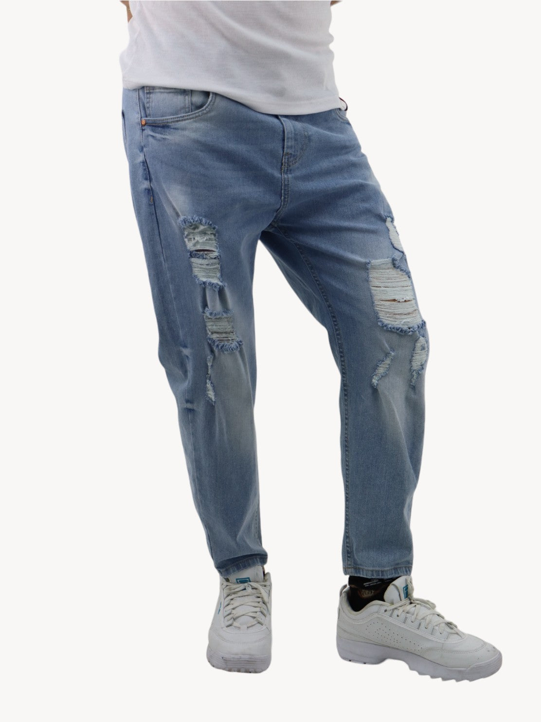 Jeans loose azul claro