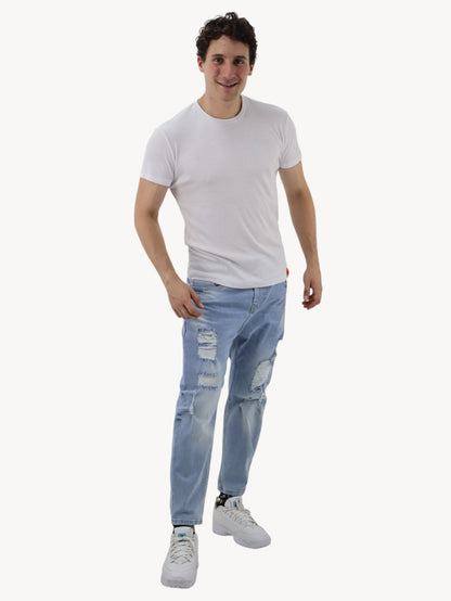 Jeans loose azul claro