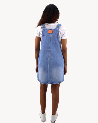 Jumper denim de color azul medio