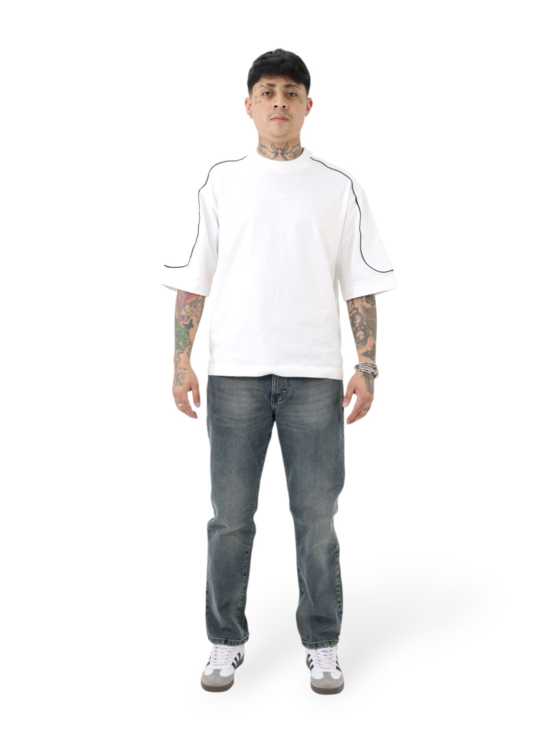 Jeans Slim Deslavado