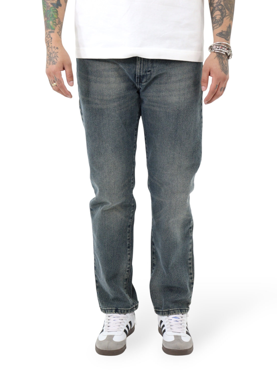 Jeans Slim Deslavado